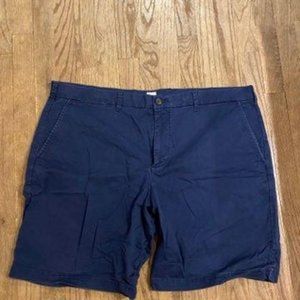 Gap Stretch 10" Men's Flat Front Shorts Navy sz 42